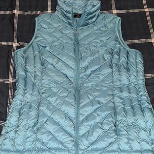 Women's green Quilted Vest